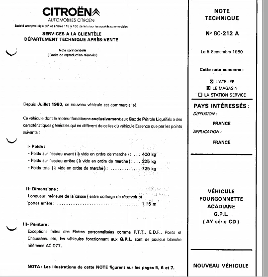 manuel d'atelier Citroën 2cv et dérivés 1963 1991