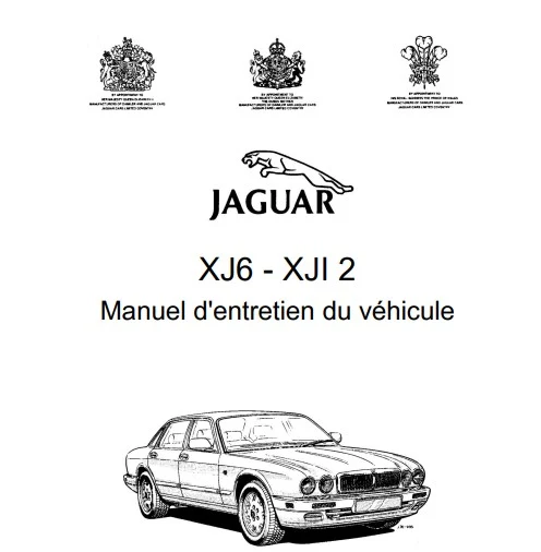 Manuels d'atelier Jaguar Xj série X300 1994 1997 français