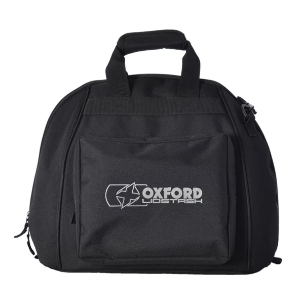 Oxford Products Lidstash Deluxe, Padded Helmet Carrier with Accessories Pouch (369569)