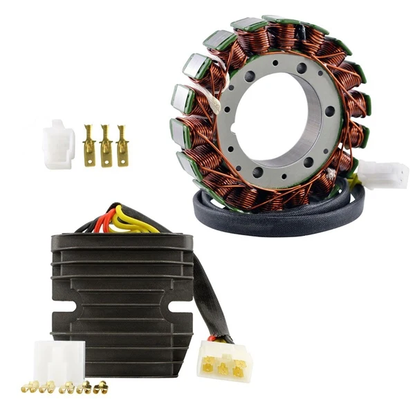 Kimpex HD Generator Stator & Aluminum Mosfet Voltage Regulator Kit (225919)