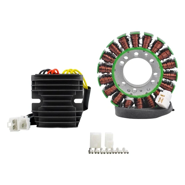 Kimpex HD Generator Stator & Aluminum Mosfet Voltage Regulator Kit (225770)