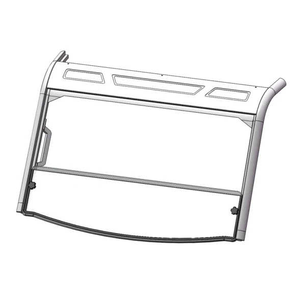 Direction 2 Short Windshield - Scratch Resistant (175730)