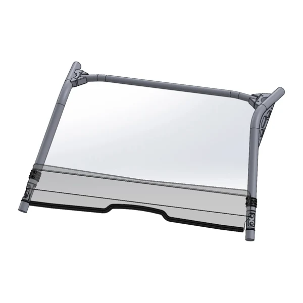 Direction 2 Short Windshield - Scratch Resistant (174244)