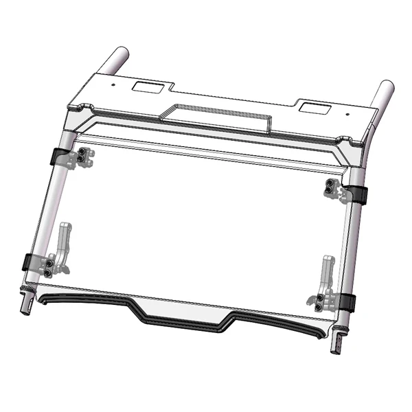 Direction 2 Tilt Windshield - Scratch Resistant (174138)