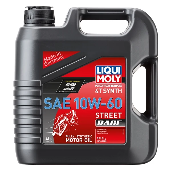 Liqui Moly Oil 4T Synthetic Street Race (153255)