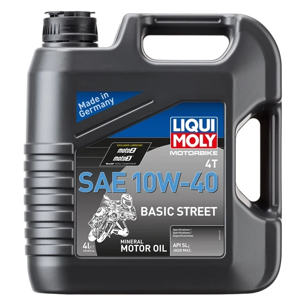 Liqui Moly Oil 4T Mineral Basic Street (153228)