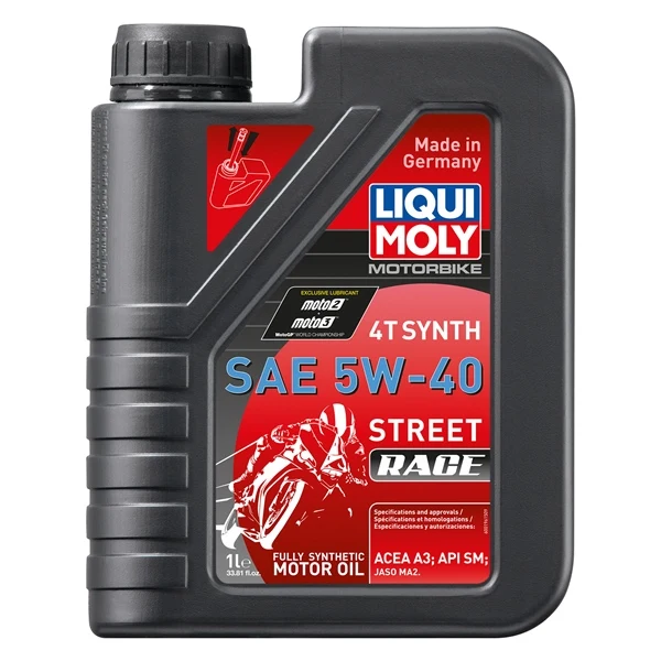 Liqui Moly Oil 4T Synthetic Street Race (153226)