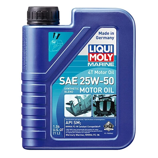 Liqui Moly Oil 4T Marine 25W50 (153378)
