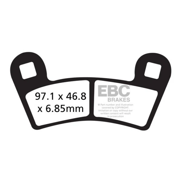 EBC "SV" Severe Duty Brake Pad (125215)