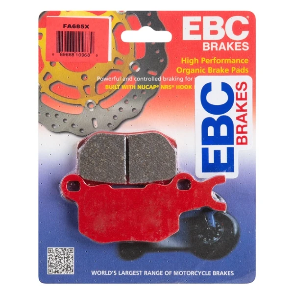 EBC "X" Carbon Graphite Brake Pad (125020)