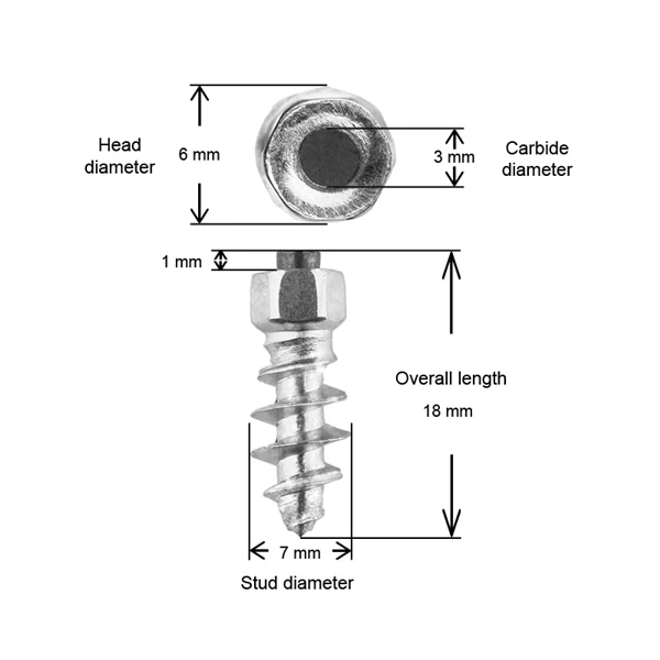 IGrip Tire Studs ST18 (009263)