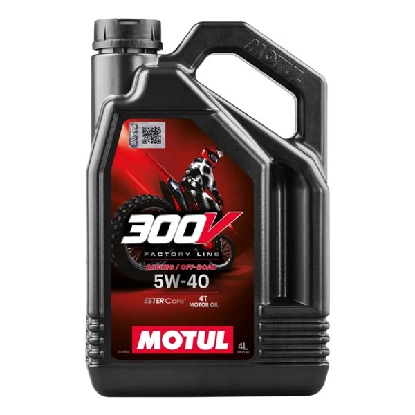 MOTUL 300V FACTORY LINE OFF ROAD 5W-40 4T EA Of 4 (104135)