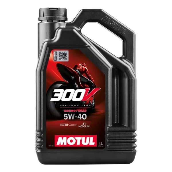 MOTUL 300V ROAD RACING 5W40 EA Of 4 (104115)