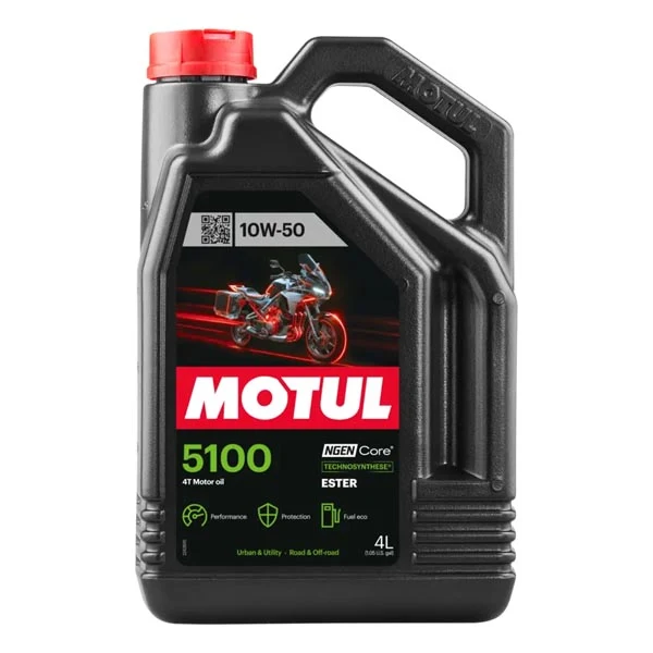 MOTUL 5100 10W-50 4T EA Of 4 (104076)